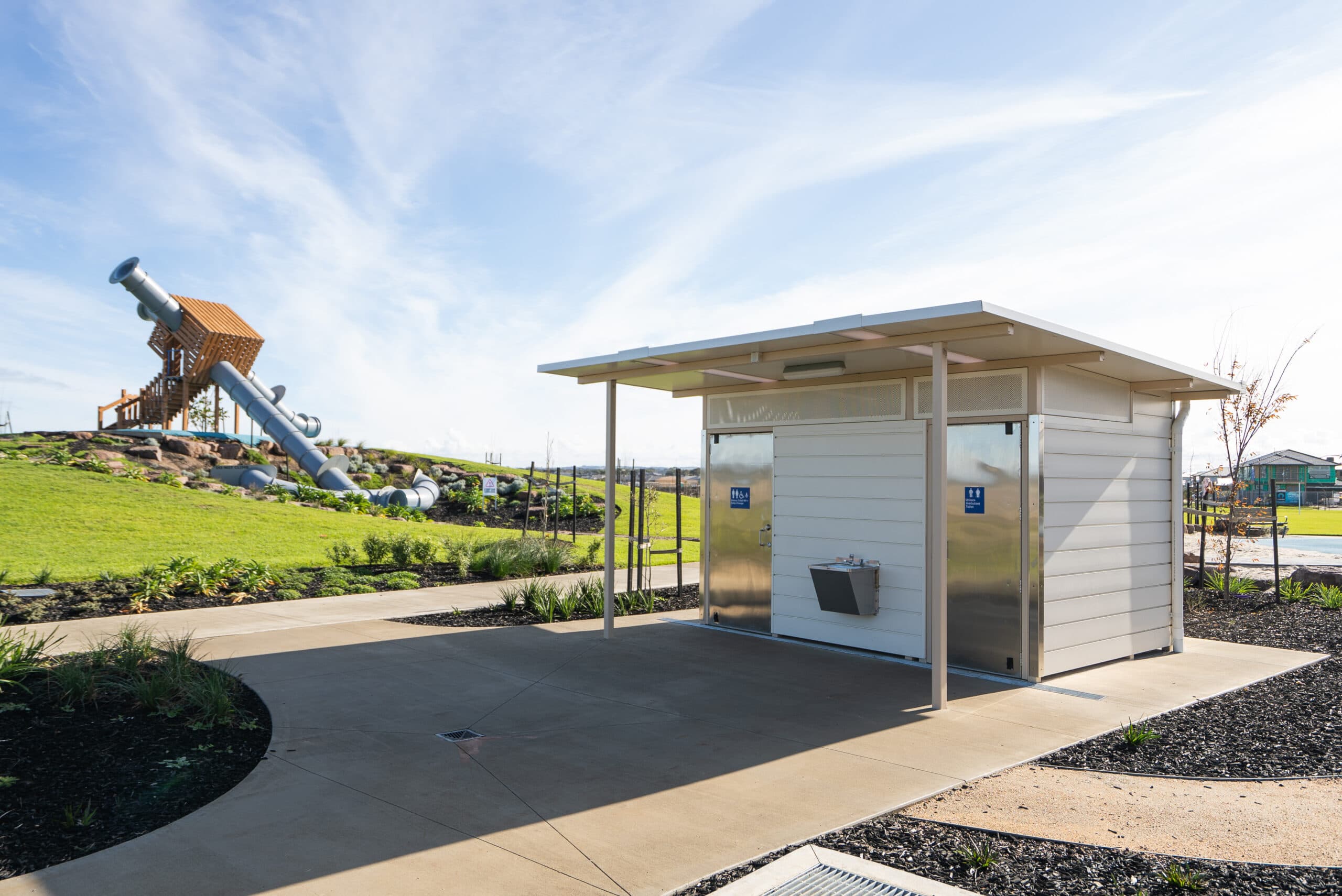 Eureka Modular Restroom by Landmark Products