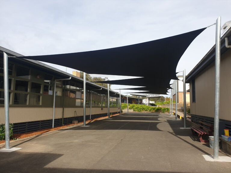 Wing Shade Sails (4-post and 6-post) - Landmark Products